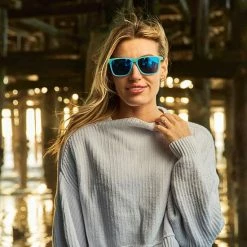 Knockaround Fast Lanes Sport - Icy Blue Moonshine Sunglasses