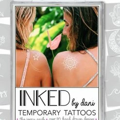 Inked By Dani Temporary Tattoo Pack The Ivory