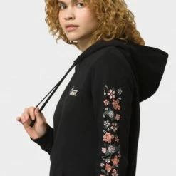 Vans Womens Safety Pinz Hoodie - Black