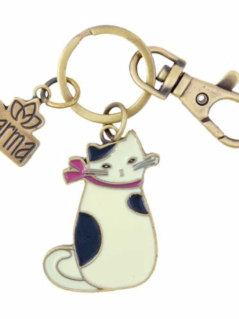 Karma Enamel Keychain Small Accessories 5 Karma Enamel Keychain Small Accessories