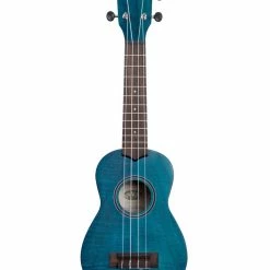 Kala Ukulele Kala BLUE EXOTIC MAHOGANY SOPRANO Ukulele