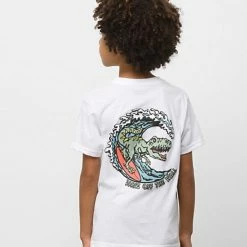 Vans Boys OFF THE WALL SURF DINO White KIDS