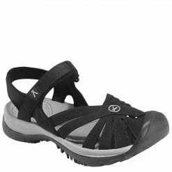 Leaf In Creek Keen Rose Sandal W-Black/Neutral Gr Casual Shoes