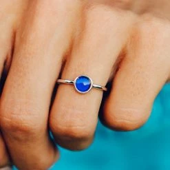 Pura Vida Mood Ring Silver Rings