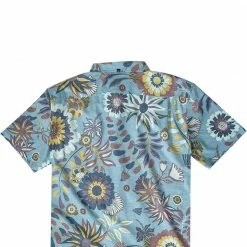 Vissla Jaco Ss Shirt- Vintage Blue