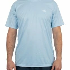 Leaf In Creek Sun & Fishing Shirts Aftco Jigfish SS Sky Blue