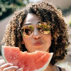 Knockaround Mile Highs Rose Gold/Copper Sunglasses