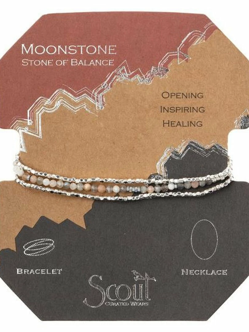 Scout Delicate Stone Wrap Bracelet Necklace 10 Scout Delicate Stone Wrap Bracelet Necklace