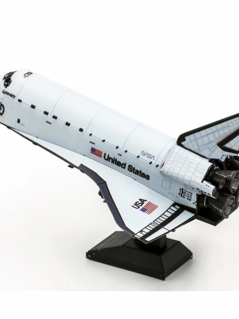 MFG: Fascinations Toys & Games Metal Earth 3D Metal Model Kit-Space Shuttle Discovery 2 MFG: Fascinations Toys & Games Metal Earth 3D Metal Model Kit-Space Shuttle Discovery