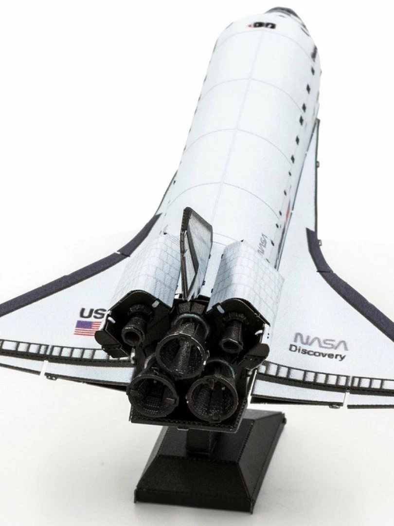 MFG: Fascinations Toys & Games Metal Earth 3D Metal Model Kit-Space Shuttle Discovery 1 MFG: Fascinations Toys & Games Metal Earth 3D Metal Model Kit-Space Shuttle Discovery
