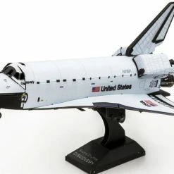 MFG: Fascinations Toys & Games Metal Earth 3D Metal Model Kit-Space Shuttle Discovery 5 MFG: Fascinations Toys & Games Metal Earth 3D Metal Model Kit-Space Shuttle Discovery