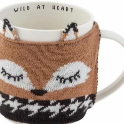 MUD PIE Drink Accessories Corrugate Sleeve Coffee Mugs