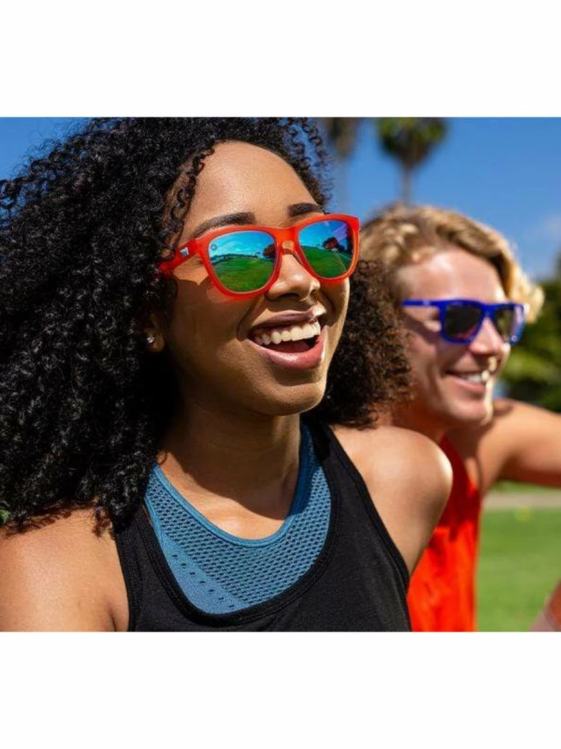 Knockaround Premium Sport Rubberized Fruit Punch/Aqua 1 Knockaround Premium Sport Rubberized Fruit Punch/Aqua