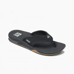 Reef Fanning-Black/Silver Sandals & Flips