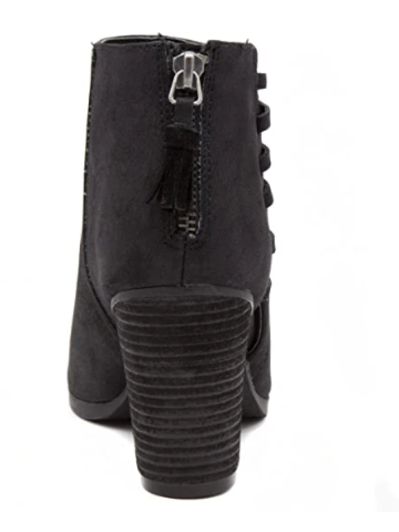 Rampage Darrow Corset Heel Shoe Black Casual Shoes 3 Rampage Darrow Corset Heel Shoe Black Casual Shoes