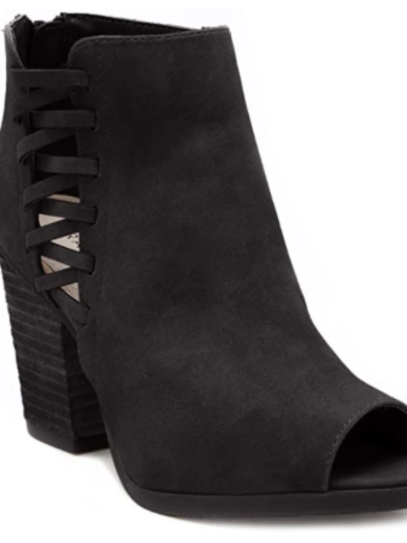 Rampage Darrow Corset Heel Shoe Black Casual Shoes 1 Rampage Darrow Corset Heel Shoe Black Casual Shoes