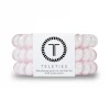 Teleties Large Hair Ties 3 Pack Rose Water Pink Hair Accessories