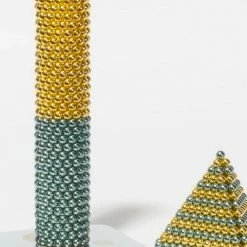 SPEKS. 512 Two-Tone Magnetic Ball Set-Golden Ratio Toys & Games