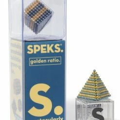 SPEKS. 512 Two-Tone Magnetic Ball Set-Golden Ratio Toys & Games
