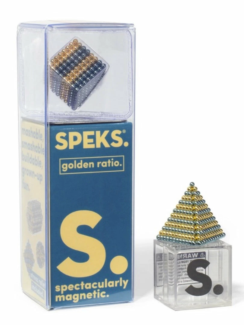 SPEKS. 512 Two-Tone Magnetic Ball Set-Golden Ratio Toys & Games 1 SPEKS. 512 Two-Tone Magnetic Ball Set-Golden Ratio Toys & Games