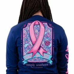 Simply Southern L/S Fight For Life Tee