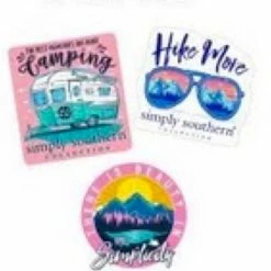 Simply Southern Sticker 3 Pack Stickers 21 Simply Southern Sticker 3 Pack Stickers