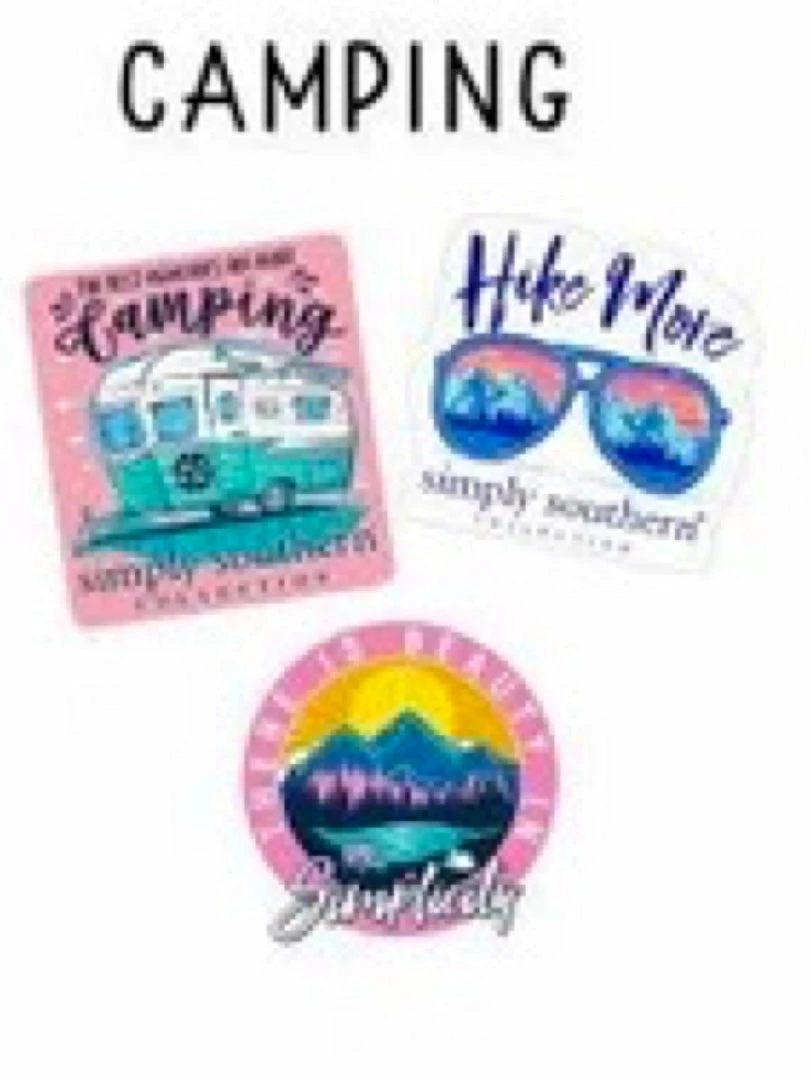 Simply Southern Sticker 3 Pack Stickers 9 Simply Southern Sticker 3 Pack Stickers