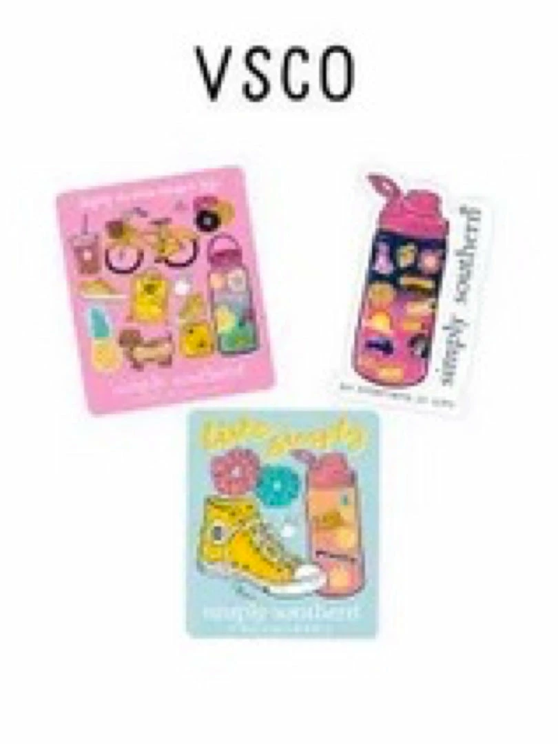 Simply Southern Sticker 3 Pack Stickers 6 Simply Southern Sticker 3 Pack Stickers
