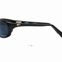 Costa Del Mar Sunglasses Harpoon Gray 580P Shiny Black Frame