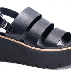 Chinese Laundry WOMEN Dirty Laundry Pendulum Platform-Black