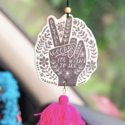 Vehicle Accessories Natural Life Air Freshener-Be The Good