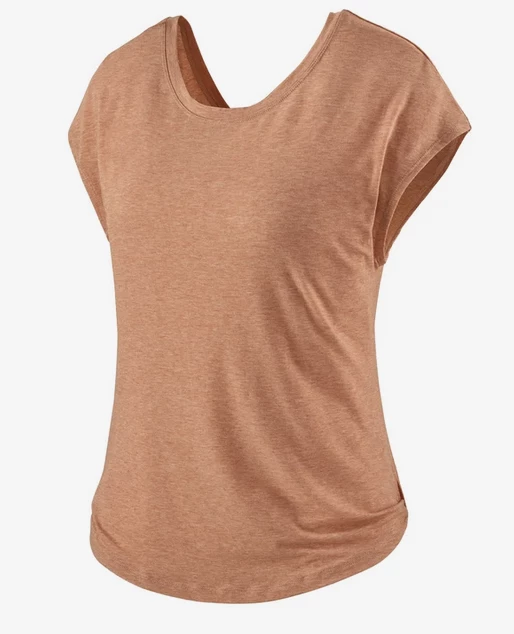 Patagonia W's Glorya Twist Top Scotch Pink SCPI Tops 1 Patagonia W's Glorya Twist Top Scotch Pink SCPI Tops