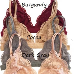 ANEMONE Lace Triangle Bralette