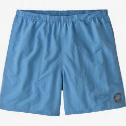 Patagonia Men's Baggies™ Shorts - 5" -Clean Currents Patch: Lago Blue 7 Patagonia Men's Baggies™ Shorts - 5