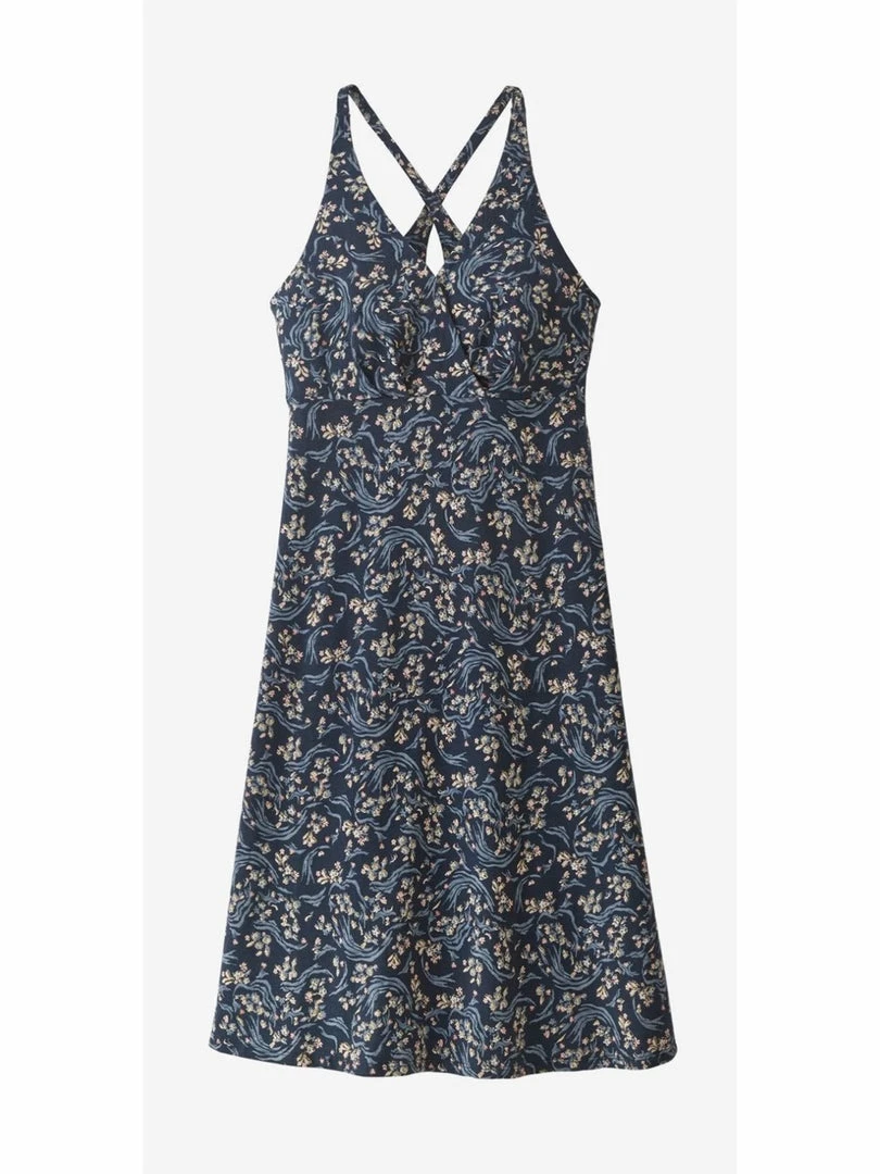 Patagonia Women's Amber Dawn Dress -Hillside Trails: New Navy 3 Patagonia Women's Amber Dawn Dress -Hillside Trails: New Navy