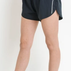 Mono B Striped Detail Active Dolphin Shorts AP2005 WOMEN