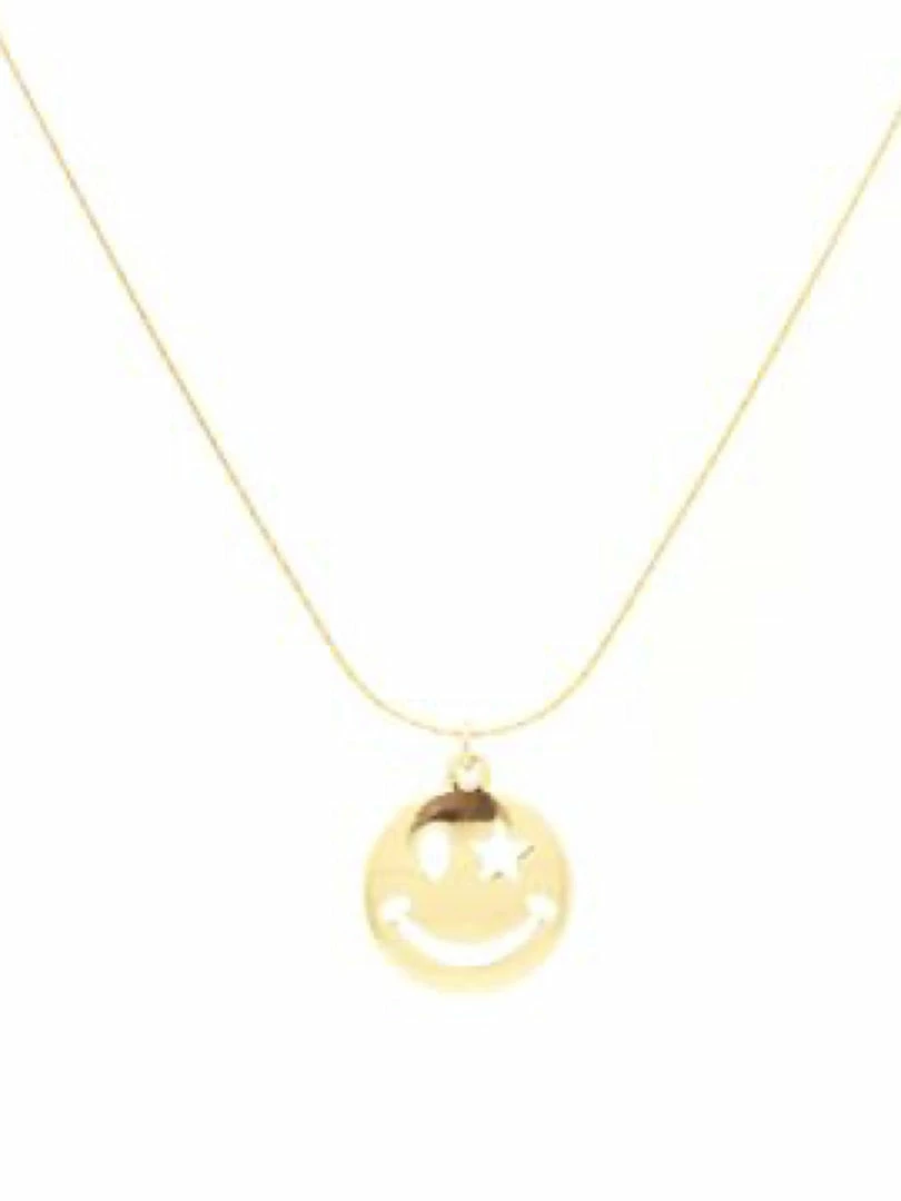 Salty Cali Smiles Necklace Dainty Chain 1 Salty Cali Smiles Necklace Dainty Chain