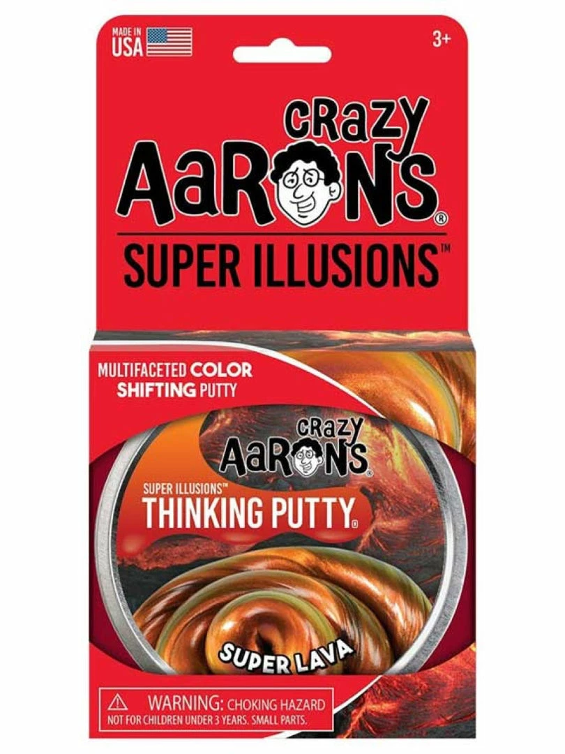 Crazy Aaron's Super Lava 4IN Thinking Putty 1 Crazy Aaron's Super Lava 4IN Thinking Putty