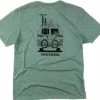 MEN Fayettechill Tour De Ozarks LS Tee UT-319-L009 ASHHT Ash Heather XL