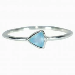 Pura Vida Triangle Stone Ring Rings