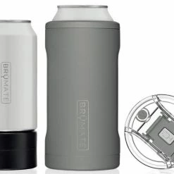 Drink Accessories Brumate HOPSULATOR TRÍO MÜV 3-IN-1 | Matte Grey (16OZ/12OZ CANS)