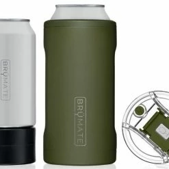 Drink Accessories Brumate HOPSULATOR TRÍO MÜV 3-IN-1 | OD Green (16OZ/12OZ CANS)