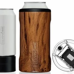 Brumate HOPSULATOR TRÍO MÜV 3-IN-1 | Walnut (16OZ/12OZ CANS)