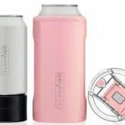 Brumate Hopsulator Trio Blush MUV 3 In 1 Flasks, Mugs, & Cups