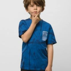 Vans Boys TIE DYE SS TEE True Blue KIDS
