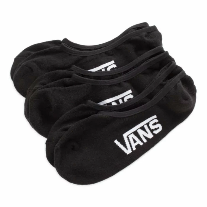 Vans CLASSIC SUPER NO SHOW SOCKS 3 PACK SIZE 1 Vans CLASSIC SUPER NO SHOW SOCKS 3 PACK SIZE