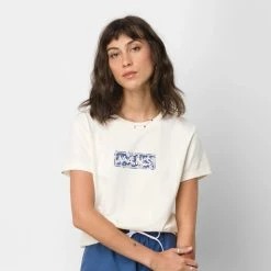 Vans EASY DECO Marshmallow Womens Tee