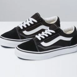 Casual Shoes Vans Kids Old Skool- Black/White