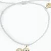 Bracelets Pura Vida Wave Locket Bracelet Gold WHITE