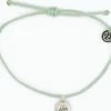 Pura Vida Wave Locket Bracelet Silver WINF